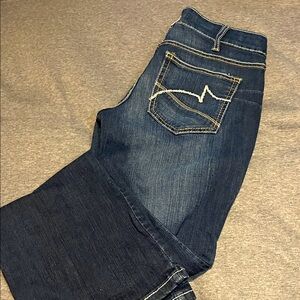 Ariat Women's Dark Blue Boot Cut Jeans 22R